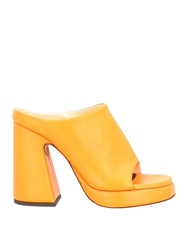 PROENZA SCHOULER Sandals Orange Soft Leather