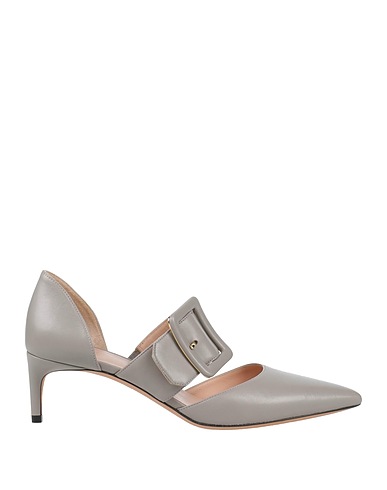 BALLY Pump Grey Sheepskin, Textile fibers