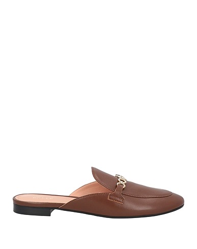 BALLY Mules und Clogs Braun Lammleder
