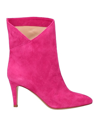 THE SELLER Ankle boot Fuchsia Leather