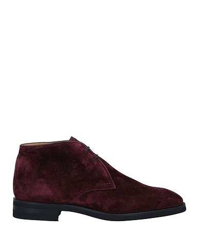 BALLY Stivaletti Bordeaux Pelle di vitello