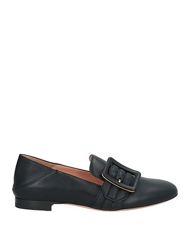 BALLY Loafers Black Lambskin