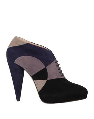 PRADA レースアップシューズ パープル レディース