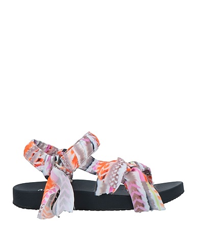LALA BERLIN Sandals Orange 100% Polyester