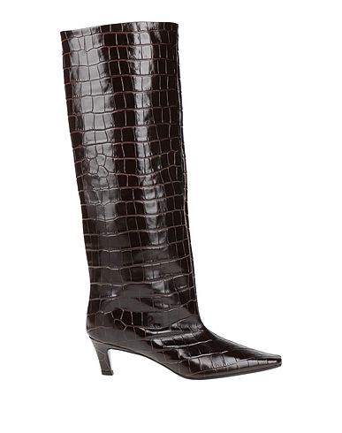 TOTEME Boots Dark brown Soft Leather