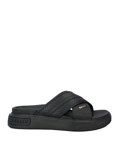 BALLY Sandals Black Calfskin