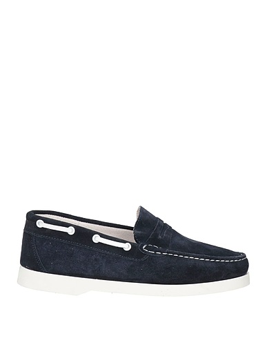 CAFèNOIR Loafers Midnight blue Leather