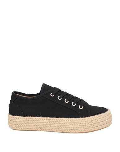 CAFèNOIR Espadrilles Black Textile fibres