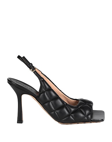 BOTTEGA VENETA Sandalen Schwarz Leder