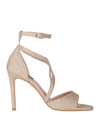 ISLO ISABELLA LORUSSO Sandals Platinum Textile fibres