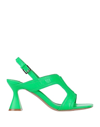 BIBI LOU Sandals Green Leather