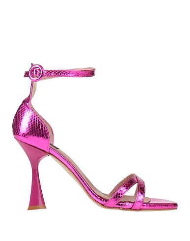 ISLO ISABELLA LORUSSO Sandali Fucsia Fibre tessili