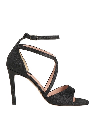 ISLO ISABELLA LORUSSO Sandalen Schwarz Gewebefasern