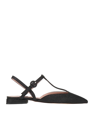 ISLO ISABELLA LORUSSO Ballet flats Black Textile fibers