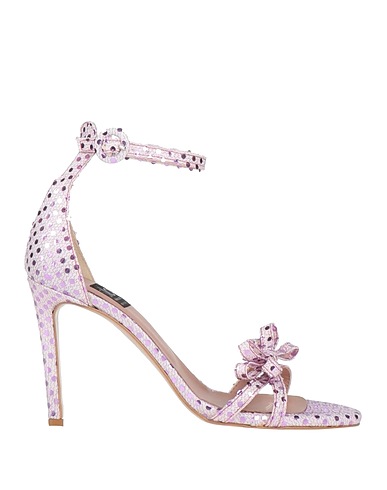 ISLO ISABELLA LORUSSO Sandals Lilac Textile fibres
