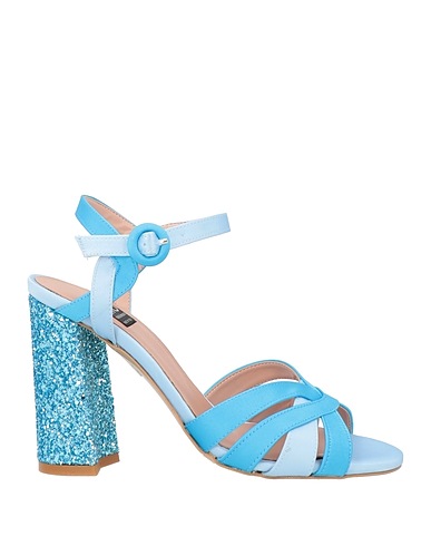 ISLO ISABELLA LORUSSO Sandals Azure Textile fibers