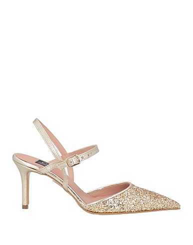ISLO ISABELLA LORUSSO Pump Gold Textile fibers