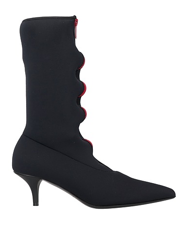 MARNI Ankle boot Black Textile fibers