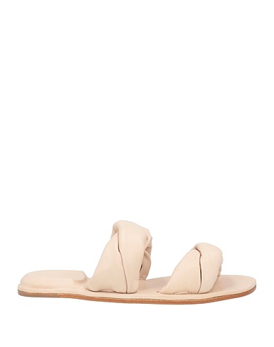 OFFICINE CREATIVE ITALIA Sandals Beige Soft Leather