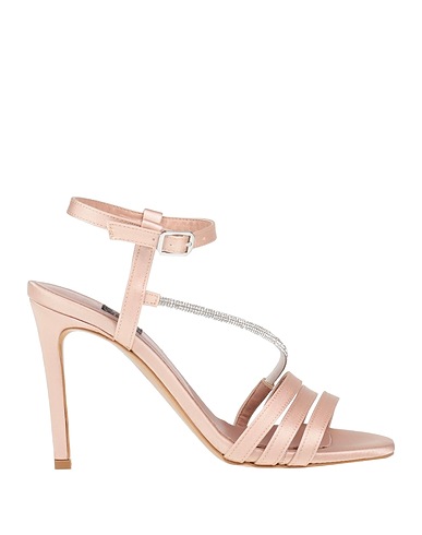 ISLO ISABELLA LORUSSO Sandali Rosa chiaro Fibre tessili