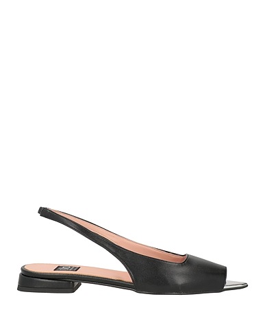 ISLO ISABELLA LORUSSO Sandali Nero Fibre tessili