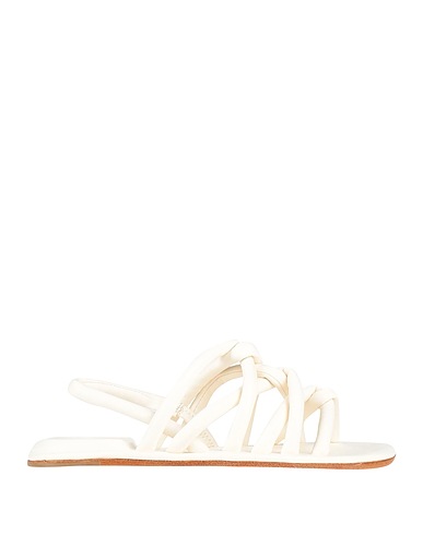 OFFICINE CREATIVE ITALIA Sandals White Soft Leather