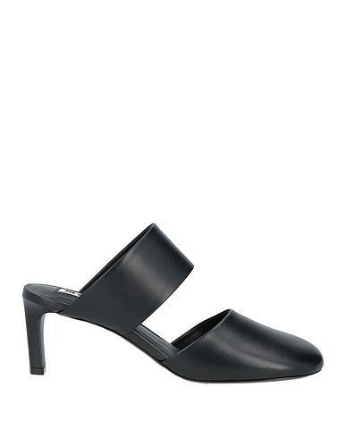 JIL SANDER Mules and clogs Black Calfskin