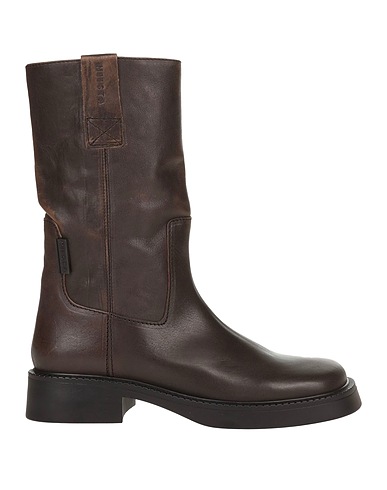 MIISTA Boots Dark brown Soft Leather