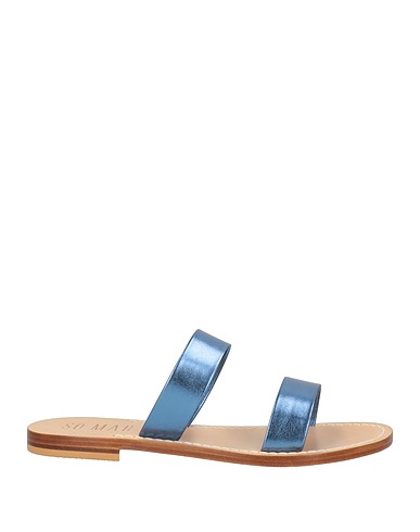 SŌ MAH Sandali Azzurro Pelle di vitello