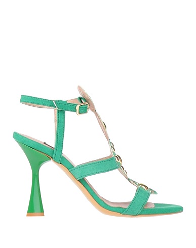 ISLO ISABELLA LORUSSO Sandalen Grün Gewebefasern