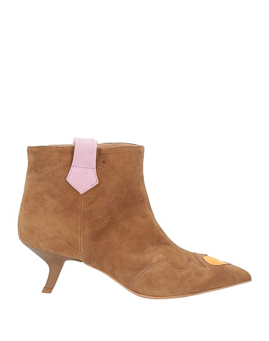 ISLO ISABELLA LORUSSO Ankle boot Khaki Leather