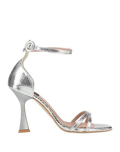 ISLO ISABELLA LORUSSO Sandals Silver Other Fibres