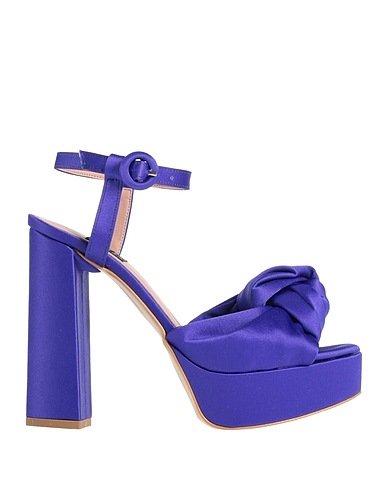 ISLO ISABELLA LORUSSO Sandals Purple Textile fibers
