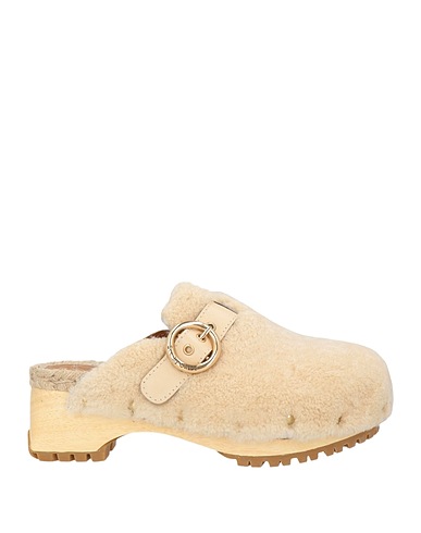 SEE BY CHLOÉ Mules and clogs Ivory Shearling