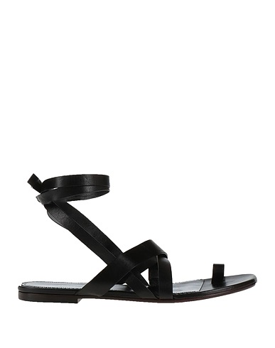 PUCCI Flip flops Black Leather