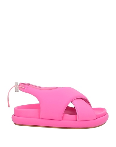GIA BORGHINI Sandali Rosa Fibre tessili