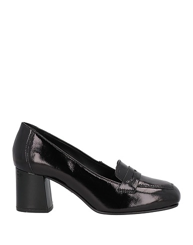 CAFèNOIR Loafers Black Leather