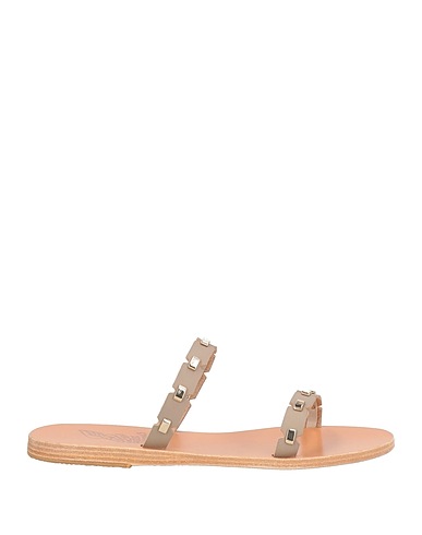 ANCIENT GREEK SANDALS Sandals Khaki Cowhide