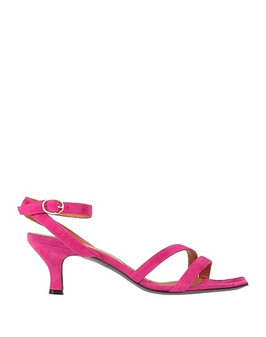 VIA ROMA 15 Sandals Mauve Leather