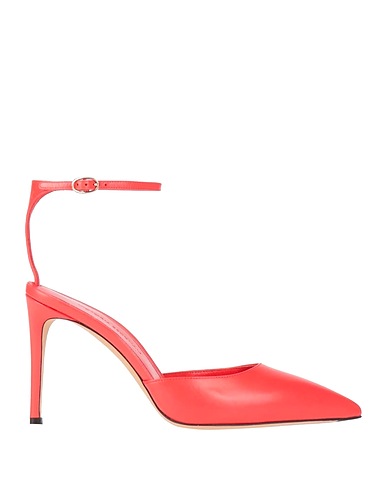 VICTORIA BECKHAM Pumps Tomatenrot Zickleinleder