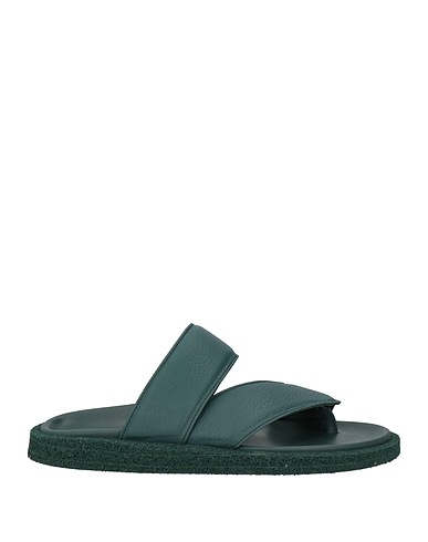 OFFICINE CREATIVE ITALIA Flip flops Deep teal Soft Leather