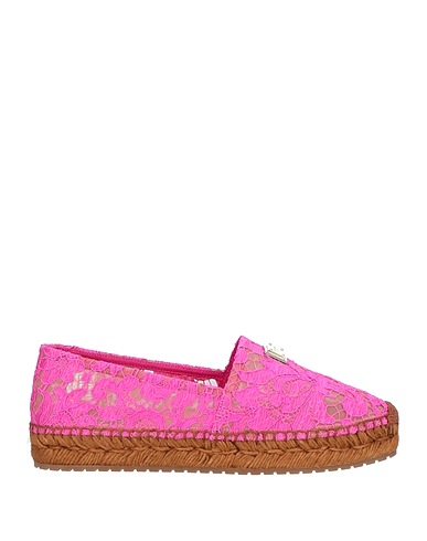 DOLCE&GABBANA Espadrilles Fuchsia 56% Viscose, 39% Cotton, 5% Polyamide