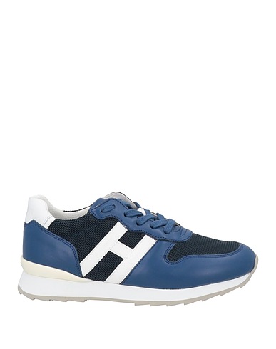 HOGAN Sneakers Blu Pelle, Fibre tessili