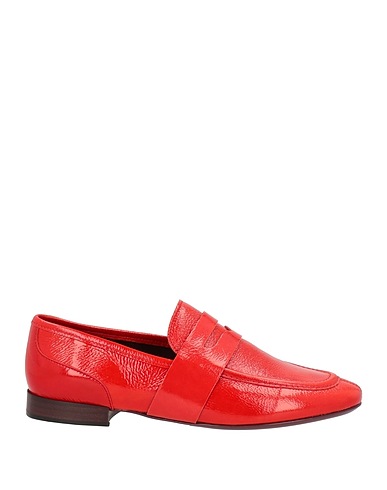 AVRIL GAU Loafers Red Soft Leather