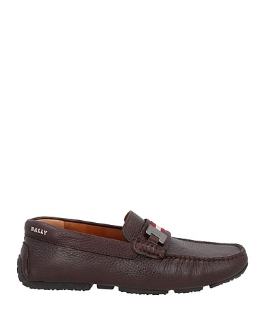 BALLY Mokassins Dunkelbraun Hirschleder