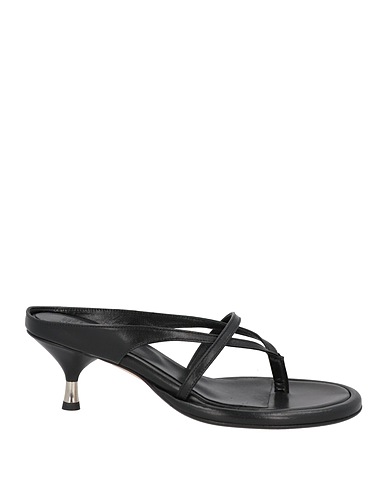 ERIKA CAVALLINI Infradito Nero Pelle
