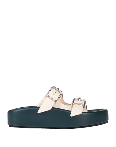 MM6 MAISON MARGIELA Sandales Blanc cassé Cuir