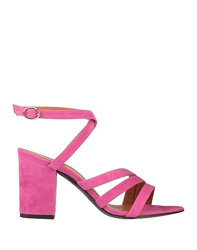 VIA ROMA 15 Sandali Magenta Pelle