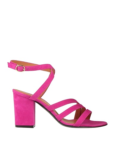 VIA ROMA 15 Sandali Fucsia Pelle