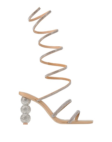 CULT GAIA Sandals Beige Other Fibres